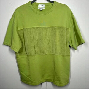 T-SHIRTS | MENS COS OVERSIZED-FIT SWEAT T-SHIRT GREEN